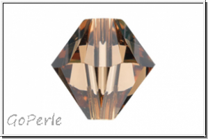Swarovski� Bicone 5328, 3mm, 221 - light smoked topaz, 25 Stk.